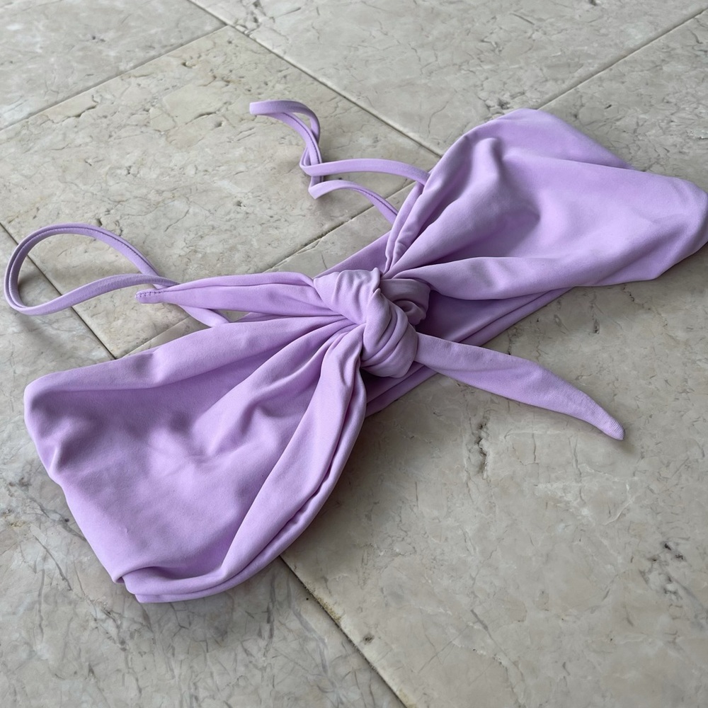 Purple Bikini Top